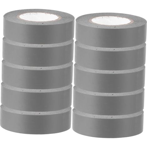 10 rouleaux de ruban isolant électrique en PVC ignifugé haute (1/5)