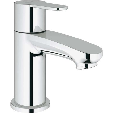 Grohe – Mitigeur de lavabo Eurostyle C chromé – Installation en un trou – Hauteur sous bec 90mm – Céramique – Pour espaces confinés