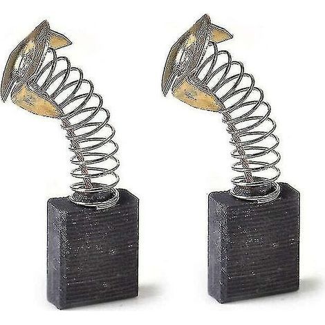 Lot de 20 balais de charbon pour moteur électrique (6,5 x 13,5 x 16 mm)