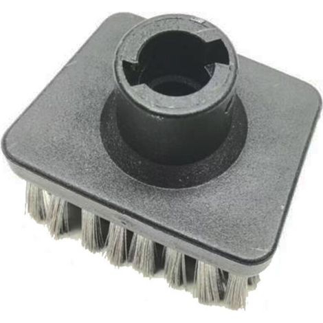 Kärcher Steam T-Brush - Zubehör kompatibel mit Kärcher SC1-5 Dampfgenerator - x1 T-Bürste mit Stahlborsten