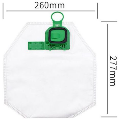 Kit de remplacement des sacs d'aspirateur Vorwerk Kobold VK140/VK150 (1/4)