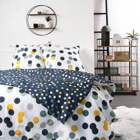 Completo letto matrimoniale - TODAY - Sunshine 11.59 - 220 x 240 cm - 100% Cotone stampato (1/3)