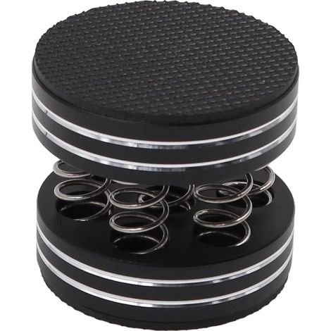 4PCS Pieds d'isolation de Haut-Parleur Ressort Audio Amortisseur Protecteurs de Sol Coussinet d'amortissement pour amplificateur de Platine Vinyle DAC Subwoofer Audio Equipment (1/5)