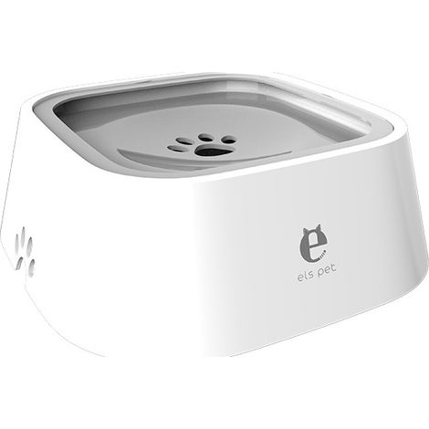Bassin d'eau pour Chien, Grand Chien, Bouche Non Humide, Bol pour Chien, Bol Flottant, Anti-renversement, Bol d'eau pour Chat, Fournitures pour Animaux de Compagnie, Bol Flottant, Grand (1/5)