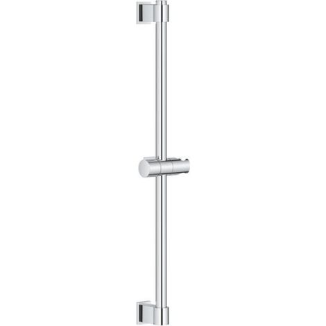 Barre de douche - GROHE Vitalio Universal 27724001 - 60cm - Ø 22 mm - Fixation supérieure réglable - A coller ou a visser - C (1/3)