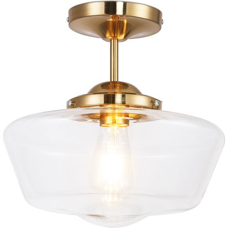 Lampe de plafond - Suspension de style vintage - Suki Transparent