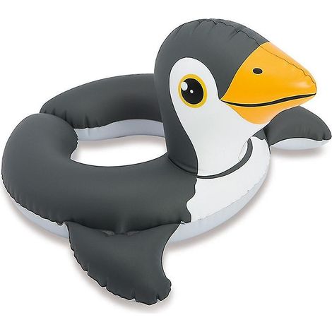 Tête d'animal en boucle ouverte pour piscine, bouée gonflable flottante, enfant et adulte (1/5)
