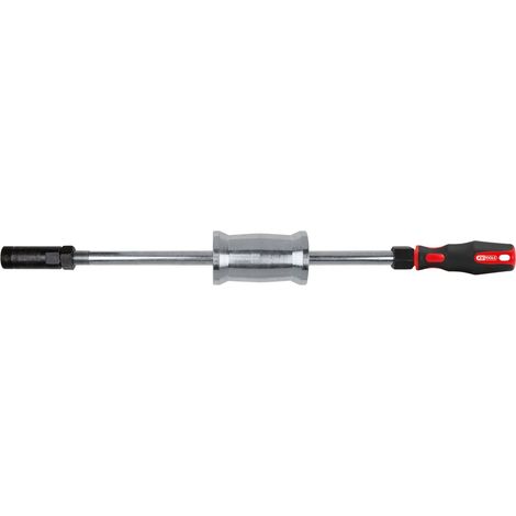 KS Tools M25x1,0 Injektoren-Auszieher-Satz mit 1,5 kg Schlaggewicht, 2-tlg