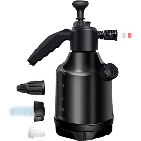 Spray schiumogeno - 3 L, formato famiglia con flacone spray, ideale per irrigare il giardino, i servizi igienici, il parrucchiere e la manutenzione del bagno. Accessorio portatile per la pulizia del b (1/5)