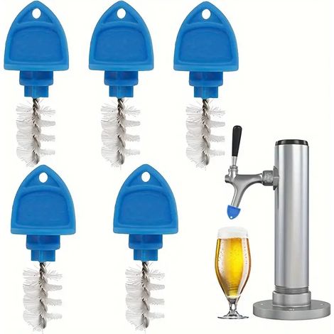 Brosse pour bouchon de robinet à bière, brosse pour bouchon de robinet à bière, bouchon de nettoyage pour robinet à bière