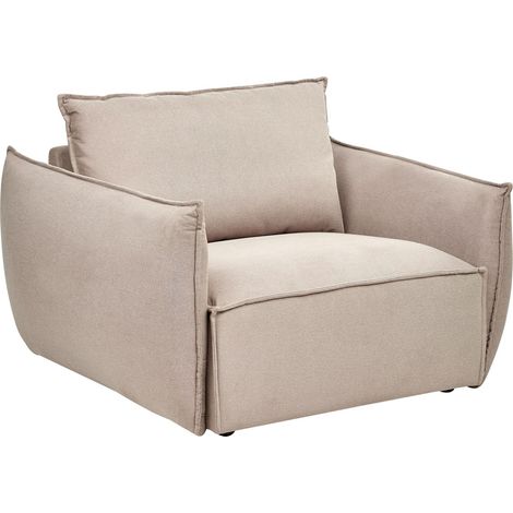Sessel KUNES Stoff Taupe (1/5)
