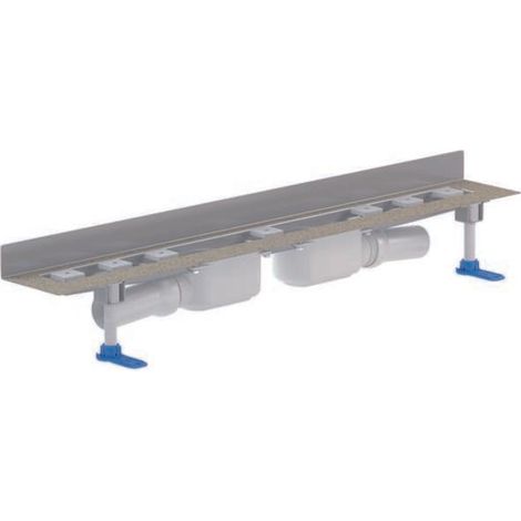 DALLMER caniveau de douche CeraLine PLAN 2 caniveaux, L 900mm, DN