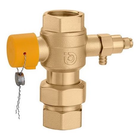Caleffi Kappenventil 558052 3/4" IG, mit Entleerung, für Solaranlagen