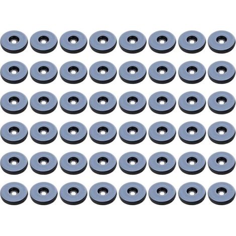 25-mm-Möbelgleiter, 48er-Packung runde Teflon-Möbelgleiter, Antivibrations-Möbelgleiter (rund)
