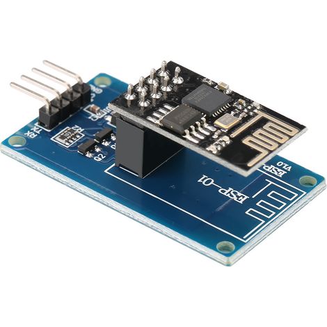 Module émetteur-récepteur sans fil Wi-Fi série ESP8266 ESP-01 avec adaptateur ESP-01 (1/5)