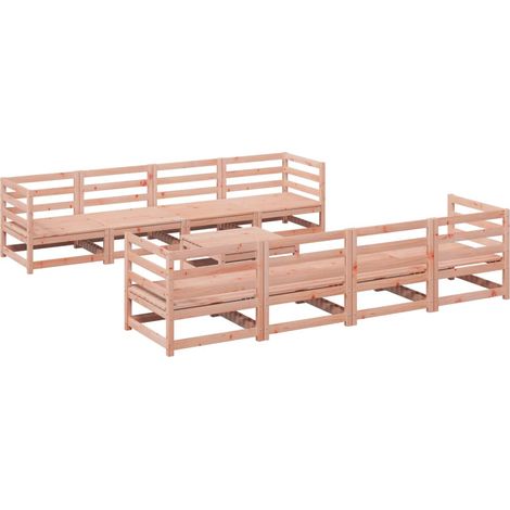 Maison Exclusive - 9-tlg. Garten-Sofagarnitur Massivholz Douglasi