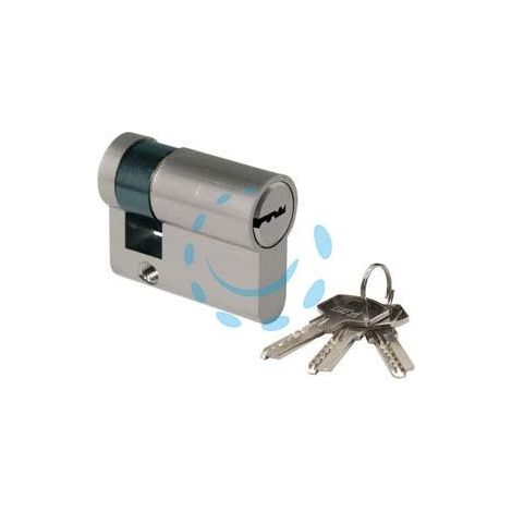 MEZZO CILINDRO EUROPEO SAGOMATO 2303 - mm.40 decentrato (30+10) KA2