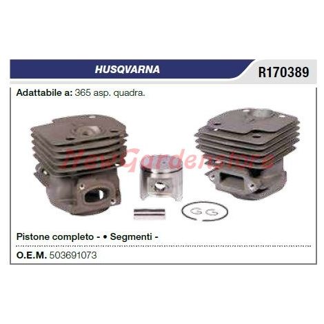 Cilindro pistone segmenti HUSQVARNA motosega 365 asp. quadra R170389