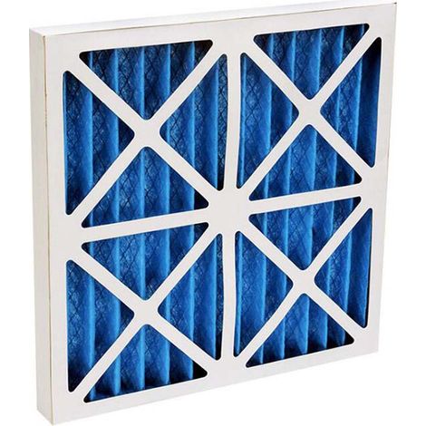 Filter Technology Filtre à panneau plissé G4, bleu/blanc (1/3)