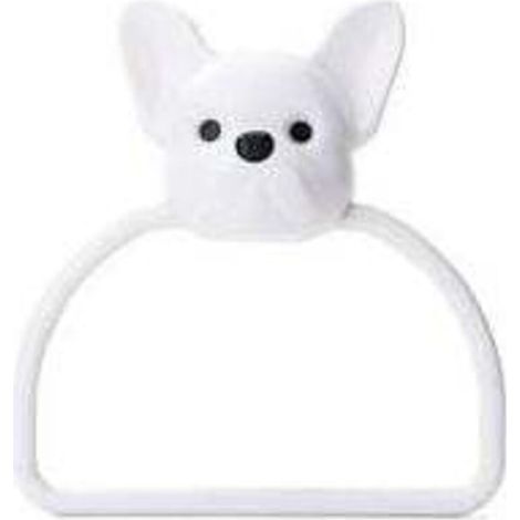 chiot 1PC ABS dessin animé animaux porte-serviettes mural salle de bain toilette enfant suspendu porte-serviette cintre maison cuisine porte-serviettes anneau (1/5)