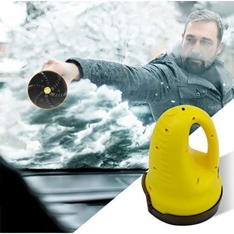 Grattoir à Glace électrique, Outil de déneigement de dégivreur de Verre de Voiture électrique en ABS Charge USB 3000 mAh pour Outil de déneigement de Voiture pour Pare-Brise de Voiture (1/5)