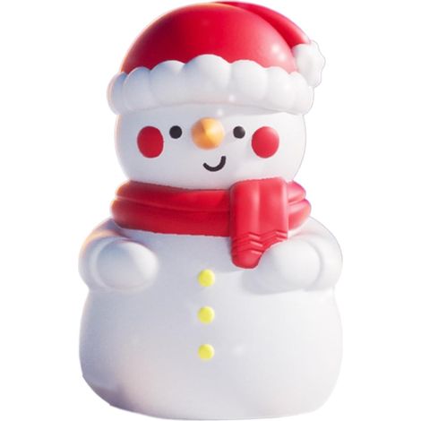 Veilleuse Bonhomme De Neige Lampes LED Décoratives pour Noël (1/5)