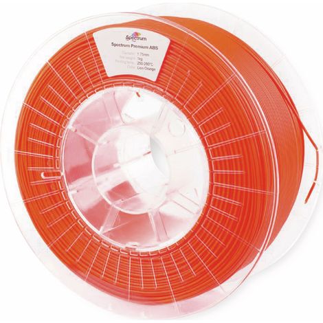 SPECTRUM Filament 3D smart ABS 1,75mm LION orange 1kg (1/2)