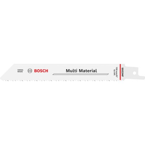 Bosch Multi Material S922HF Blatt 0,9 x 19 x 150 mm 25-tlg - 2608659245 (1/5)