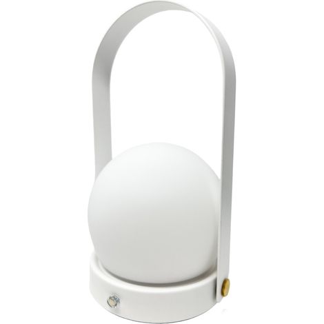 Lampada a led da tavolo ricaricabile portatile lume da comodino tre colorazione di luce fredda calda e naturale (1/5)