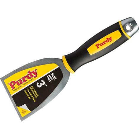 Purdy Premium Flex Joint 75mm (3in) - Stainless Steel Blade and Non-Slip Handle (1/3)