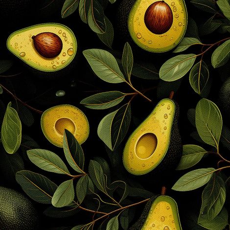 Tela decorativa para exteriores Oxford - Motivo frutal  DX6017 (1/5)