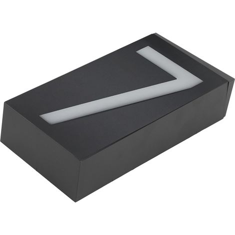 Solarbetriebene LED-Hausnummernschildleuchte für den Außenbereich, Haus, Hotel, Geschäft, Tür, Adressschilder (Nummer 7) (1/5)
