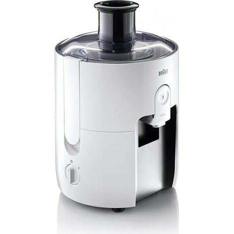 Braun Household, PurEase SJ3100WH - Centrifuga per succhi fatti in casa, 500 Watt, bianco (1/5)