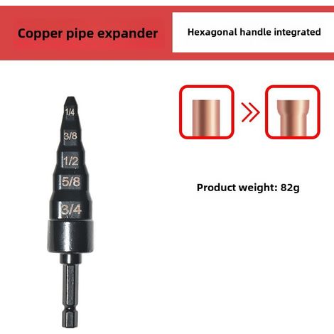 Outil d'expansion manuel britannique – expandeur intégré – pour tubes cuivre réfrigérateur/climatiseur, élargissement (1/5)
