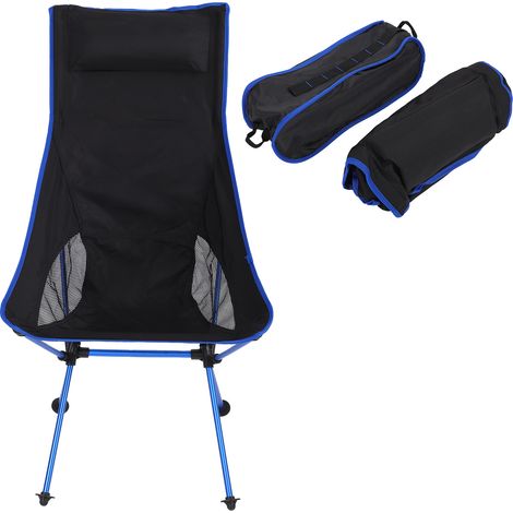 Chaise pliante allongée, portable, imperméable, respirante, robuste, pour la pêche en extérieur et la plage (1/4)