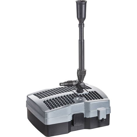 Teichfilter-Set mit Wasserspiel und UVC (1/10)
