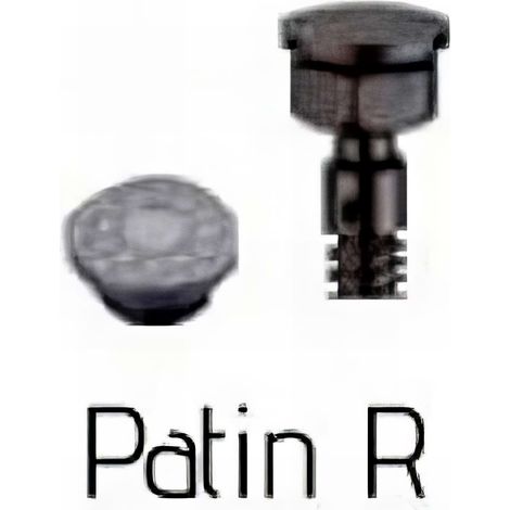 Patin "R" pour serre joint an acier à levier