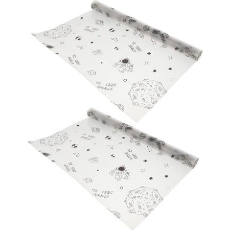 2rouleaux Tapis Imperméable pour Tiroir et Placard Résistant à Huile Chaleur Facile à Nettoyer Conçu pour Cuisine (1/5)