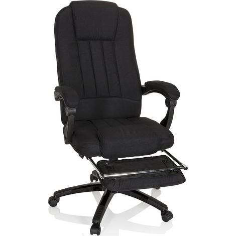 Chefsessel RELAX CL190 mit Fußablage Stoff schwarz mybuero