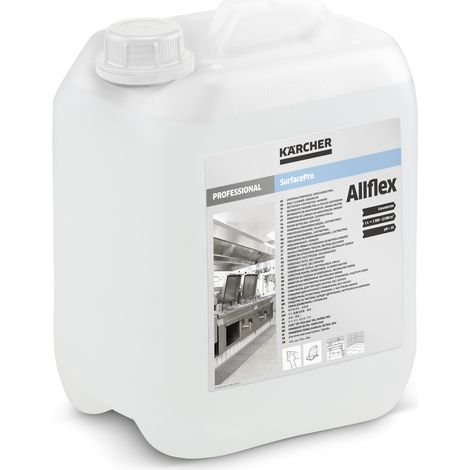 KARCHER Detergent d'Entretien SurfacePro Allflex sans Odeur 10 L 33340240, Bidon de 10 Litres, pH 9.8, pour Industrie Alimentaire (1/5)