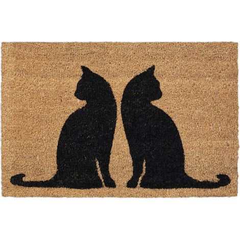 Fumatte katzen aus kokosfaser