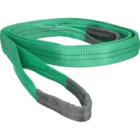 Fettuccia Piatta Doppia Fascia 2.000 Kg 4 Metri Colore Verde