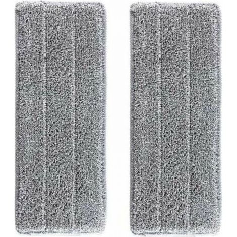 5 Housses de recharge Microfibre Balai Balai Auto Clean And Dry - Remplacement Microfibre/Tampons pour balai Vadrouilles (1/4)