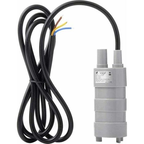 Pompe à eau haut débit 12 V CC - Pompe submersible pour camping-cars, étangs, aquariums, douches et jardins - Débit 840 l/h (1/5)