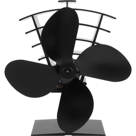 Terte Kitchen Fireplace Product Sheet, Thermal Fan, Power Fanner, Power Fan, Fan Accessories for Garden Fireplace, Belly Oven with Heat Motor (1/5)