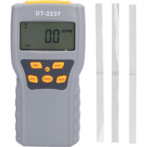 Tachometer 5 Bits LCD Display 2.5rpm99999rpm Non Contact Digital Laser Tachometer