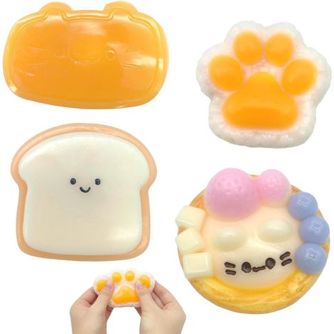 pezzi Fufu Squishy, giocattolo antistress per gatti, giocattolo da spremere, giocattolo antistress (1/5)