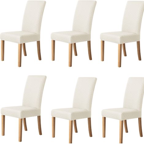 Housses de chaises, housses de chaises extensibles universelles, housses jacquard modernes, housses de chaises amovibles, housses de salle à manger, housses ajustables bi-élastiques, pour la décoratio