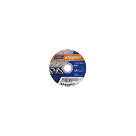 Disque à tronçonner métal diamètre 125mm - NORTON - 66252848874