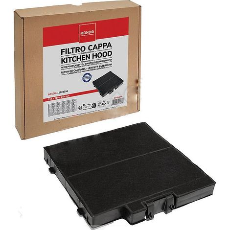 Ersatzteil - Aktivkohlefilter 217X10X25mm -  - SIEMENS, BOSCH, NEFF, VIVA, BLAUPUNKT